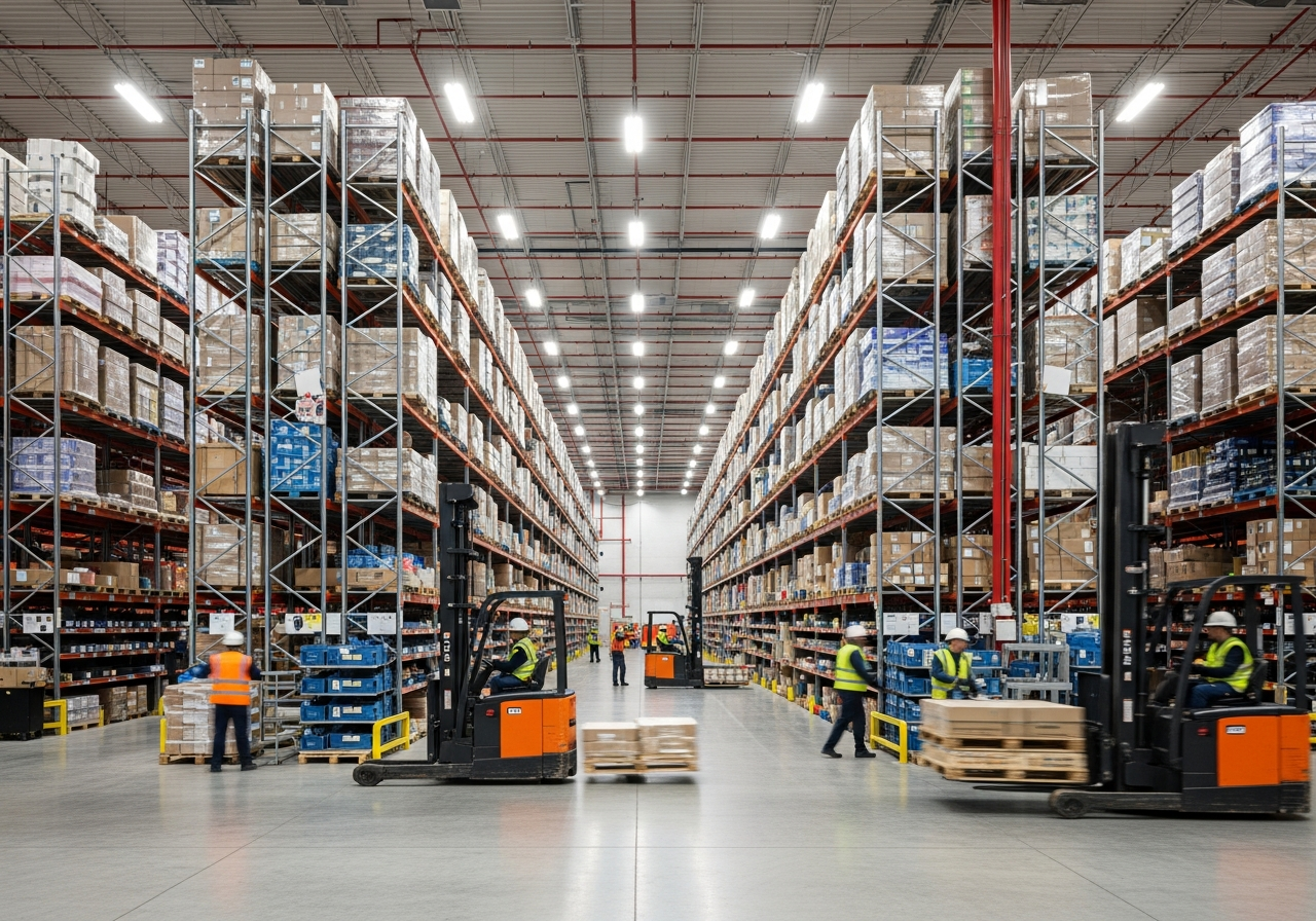 Distribution warehouse